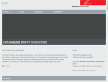 Tablet Screenshot of bp-ing.ch